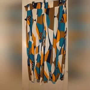 4 For $20 SHEIN‎ Multicolor Paper Bag Waist, Wide Leg Pants Waist 21